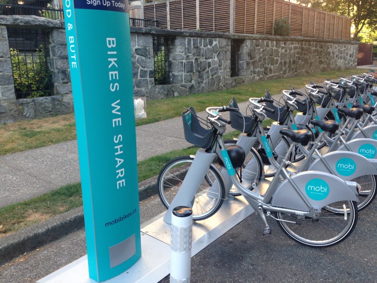 Vancouver Bike Share Program and Bike Helmets