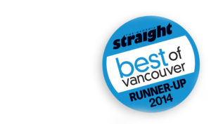 Georgia Straight Best of Vancouver: We’re in the Top 3!