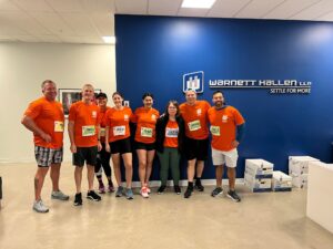 Team Warnett Hallen participated in the Vancouver Sun Run 2023