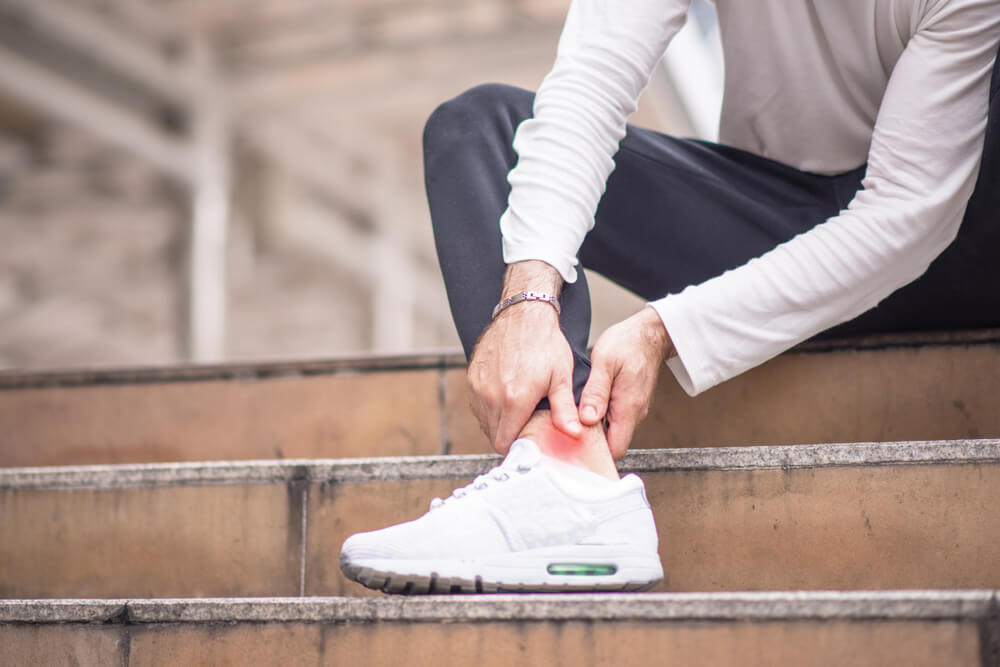 Airbnb injury claim in Vancouver involving a guest with an ankle injury on stairs